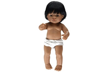 Accessoire poupée Miniland Miniland miniland31057 38 cm hispaniques boy poupée sans sous-vêtements