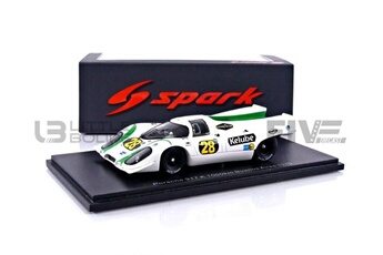 Voiture Spark Voiture miniature de collection spark 1-43 - porsche 917 k - buenos aires 1970 - white / green - s0926