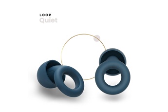 Transat et balancelle bébé Audio Pro Loop cache-oreilles quiet bleu