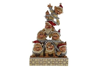 Figurine de collection Disney De précaire pyramide 'traditions disney sept nains figurine