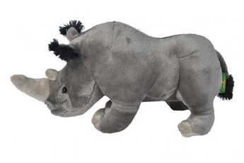 Peluche Wild Republic Wild republic cuddlekins peluche : rhinocéros 30 cm gris
