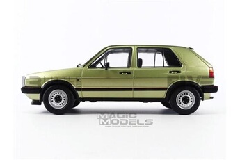 Voiture Model Car World Voiture miniature de collection mcg 1-18 - volkswagen golf ii gti - 1984 - greenmet - 18203gr