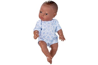 Poupée Berjuan Berjuan bébé poupée nouveau-né filles 30 cm vinyle/textile blanc/bleu