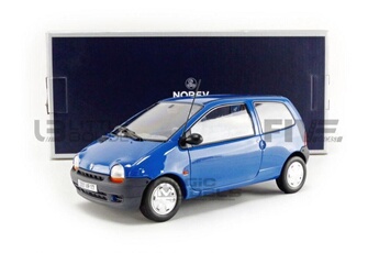 Voiture Norev Voiture miniature de collection norev 1-18 - renault twingo - 1995 - blue cyan - 185295