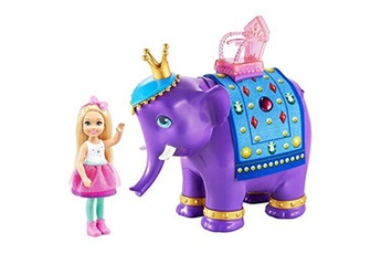 Poupée Mattel Barbie chelsea dreamtopia doll and elephant