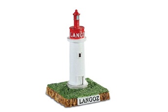 Figurine de collection Impexit Impexit -reproduction en résine phare de langoz finistère 8,5/5/5 cm
