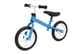 Voiture Vidaxl Vidaxl vélo d'équilibre roues de 10 pouces bleu
