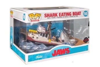 Figurine de collection GENERIQUE Figurine funko pop! - n°1145 - les dents de la mer - jaws eating boat