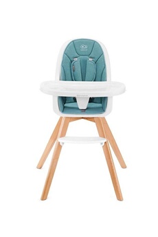 Chaises hautes et réhausseurs bébé KINDERKRAFT Tixi high chair+tray turquoise