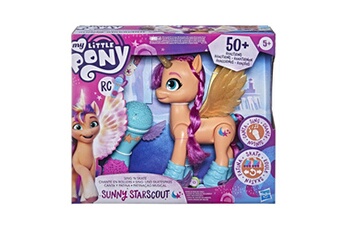 Figurine de collection My Little Pony Univers miniature my little pony sunny chante en rollers