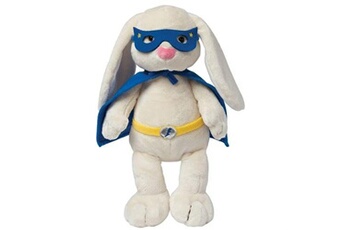 Peluche Manhattan Toy Manhattan toy peluche superhero bunny 30 cm en peluche blanche