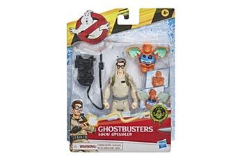 Figurine de collection Hasbro Ghostbusters fright - figurine egon spengler 13cm + figurine de fantôme interactive et accessoire