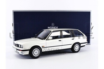 Voiture Norev Voiture miniature de collection norev 1-18 - bmw 325i touring - 1991 - white - 183217