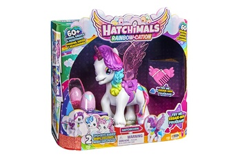Figurine de collection Spin Master Hatchimals rainbow-cation licorne interactive hatchicorn