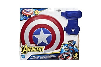 Figurine de collection Marvel Avengers Coffret marvel avengers captain america avec bouclier et gant