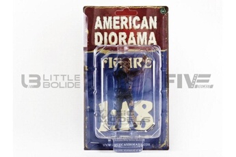Voiture American Diorama Voiture miniature de collection american diorama 1-18 - figurines zombie mechanic 2 - blue - 38198