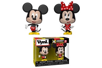 Figurine de collection Funko Disney - pack 2 figurines vinyl mickey mouse & minnie mouse 10 cm