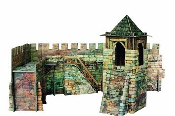 Figurine de collection GENERIQUE Clever paper town wall avec des chiffres
