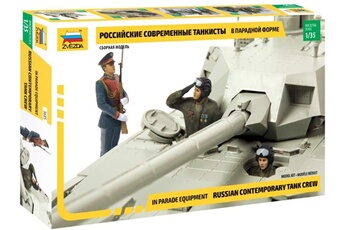 Figurine pour enfant Zvezda Zvezda 3685 500783685-1:35 russian tank crew kit de modélisme en plastique pour déants, non peint