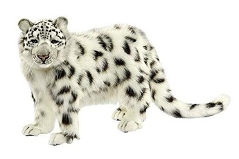 Peluche Hansa Hansa - peluche léopard des neiges 40cmh/65cml
