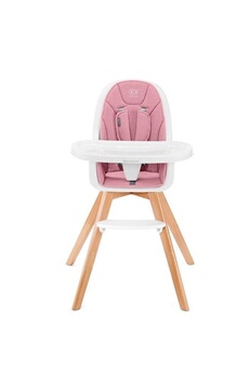 Chaises hautes et réhausseurs bébé Kk Kinderkraft Kinderkraft chaise haute bébé tixi, chaise enfant, imperméable, réglable, rose
