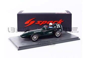 Voiture Spark Voiture miniature de collection spark 1-43 - vanwall vw5 - gp france 1957 - green - s7205