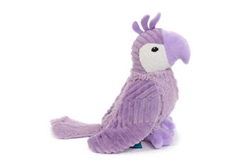 Peluche Les Deglingos Les deglingos perroquet en peluche violet 20 cm