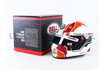 Voiture Mba-sports Voiture miniature de collection mini helmet 1-2 - casque antonio giovinazzi - alfa romeo racing 2021 - green / white / red - 4100114
