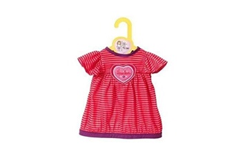 Accessoire poupée Dolly Moda Dolly moda chemise de nuit rouge 18 cm