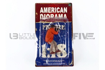 Voiture American Diorama Voiture miniature de collection american diorama 1-18 - figurines race day figurine iii - brown - 76285