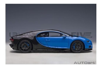 Voiture GENERIQUE Voiture miniature de collection autoart 1-18 - bugatti chiron sport - 2019 - french racing blue / carbon - 70997