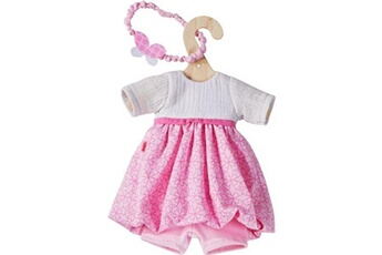 Accessoire poupée Haba Haba ensemble robe robe de rêve 32 cm polyester rose/blanc 3 pièces