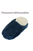 Vivezen Chaussons chauffants universels taille 36 au 43 - Bleu - photo 4