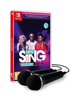 Let's Sing 2023 + 2 Micros Edition Bundle Nintendo Switch