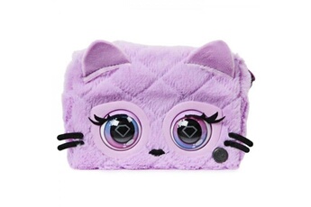 Peluche Spin Master Purse pets fluffy series - chaton