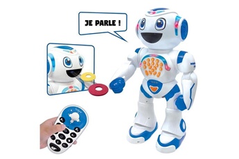 Figurine pour enfant Lexibook Powerman star - robot interactif pour jouer et apprendre avec contrôle gestuel et télécommande - lexibook