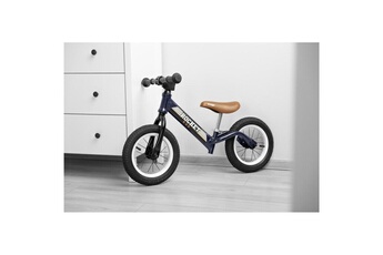 Vélo enfant Carellia Rocket vélo d'équilibre en métal - bleu