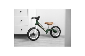 Vélo enfant Carellia Rocket vélo d'équilibre en métal - vert