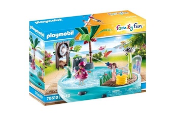 Autres jeux de construction PLAYMOBIL Playmobil - 70610 - piscine avec jet d'eau