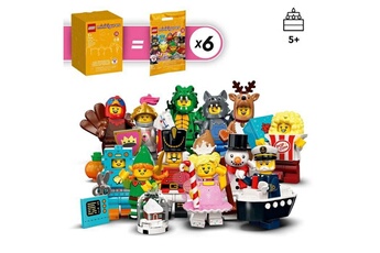 Autres jeux de construction Lego Wear Lego minifigurines 71036 série 23, lot de 6, sachet édition limitée