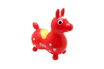 Porteur bébé GENERIQUE Gymnic - 80.02 - cheval gonflable - rody en rouge