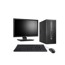Ordinateur de bureau - EliteDesk 800 G2 Tour - 16Go - 240Go SSD + Ecran 22