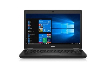 Dell Latitude 5480 - Intel Core i5 7300U / 2.6 Ghz - Vpro - Win 10 Pro 64 Bits - Hd Graphics 620 - 8 Go Ram - 256 Go SSD - 14" 1366 X 768 (Hd) - Wi-Fi 5 - Noir - Bts