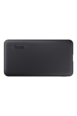 Batterie externe Trust Primo - Banque d'alimentation - 5000 mAh - 15 Watt - 3 A (Micro-USB Type B, USB-C) - noir