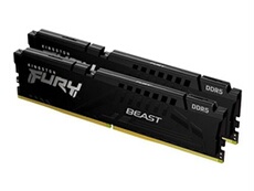 Acheter FURY Beast - DDR5 - kit - 32 Go: 2 x 16 Go - DIMM 288 broches - 5600 MT/s / PC5-44800 - CL36 - 1.25 V - mémoire sans tampon - on-die ECC - noir Bon état - 444,13 € FURY Beast - DDR5 - kit - 32 Go: 2 x 16 Go - DIMM 288 broches - 5600 MT/s / PC5-44800 - CL36 - 1.25 V - mémoire sans tampon - on-die ECC - noir Bon état - Kingston reconditionné disponible sur Darty