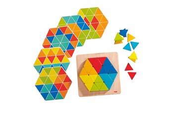 Autre jeux éducatifs et électroniques Haba Jeu d'assemblage : Triangles magiques