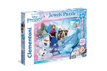 Puzzle Clementoni Puzzle 104 pièces : La Reine des Neiges Jewels