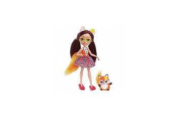 Poupée Mattel Enchantimals mini poupee felicity et son renard