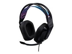 Logitech G G335 - Micro-Casque - Circum-Aural - Filaire - Jack 3,5Mm - Certifié Discord