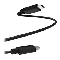 T'nB - Câble USB - 24 pin USB-C (M) pour 24 pin USB-C (M) - USB 2.0 - 20 V - 3 A - 2 m - noir